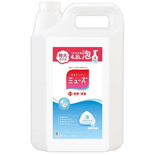 泡ﾐｭｰｽﾞ ｵﾘｼﾞﾅﾙ つめかえ用 特大 4.8L 1個画像