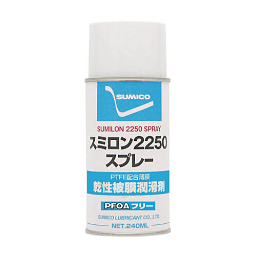 住鉱 ｽﾐﾛﾝ2250ｽﾌﾟﾚｰPFOAﾌﾘｰ240ml PTFE高濃度配合被膜 1本画像