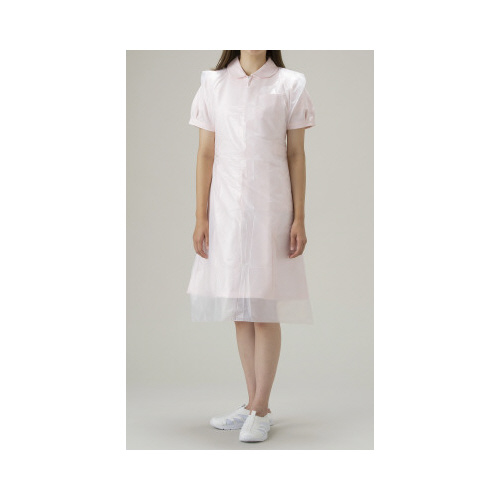 使い捨てポリエプロン　ホワイト　５０枚　２８箱画像