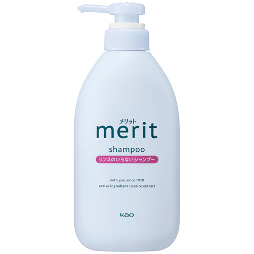 ﾒﾘｯﾄ ﾘﾝｽのいらないｼｬﾝﾌﾟｰ 本体 ﾎﾟﾝﾌﾟ 450mL 1本画像