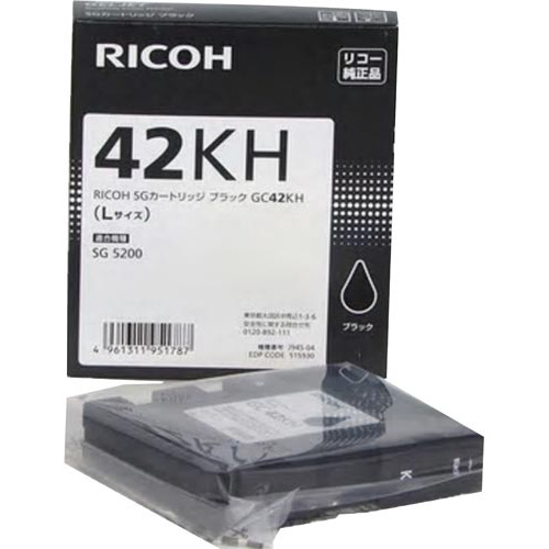 純正インク　ＧＣ４２ＫＨ　ブラック画像