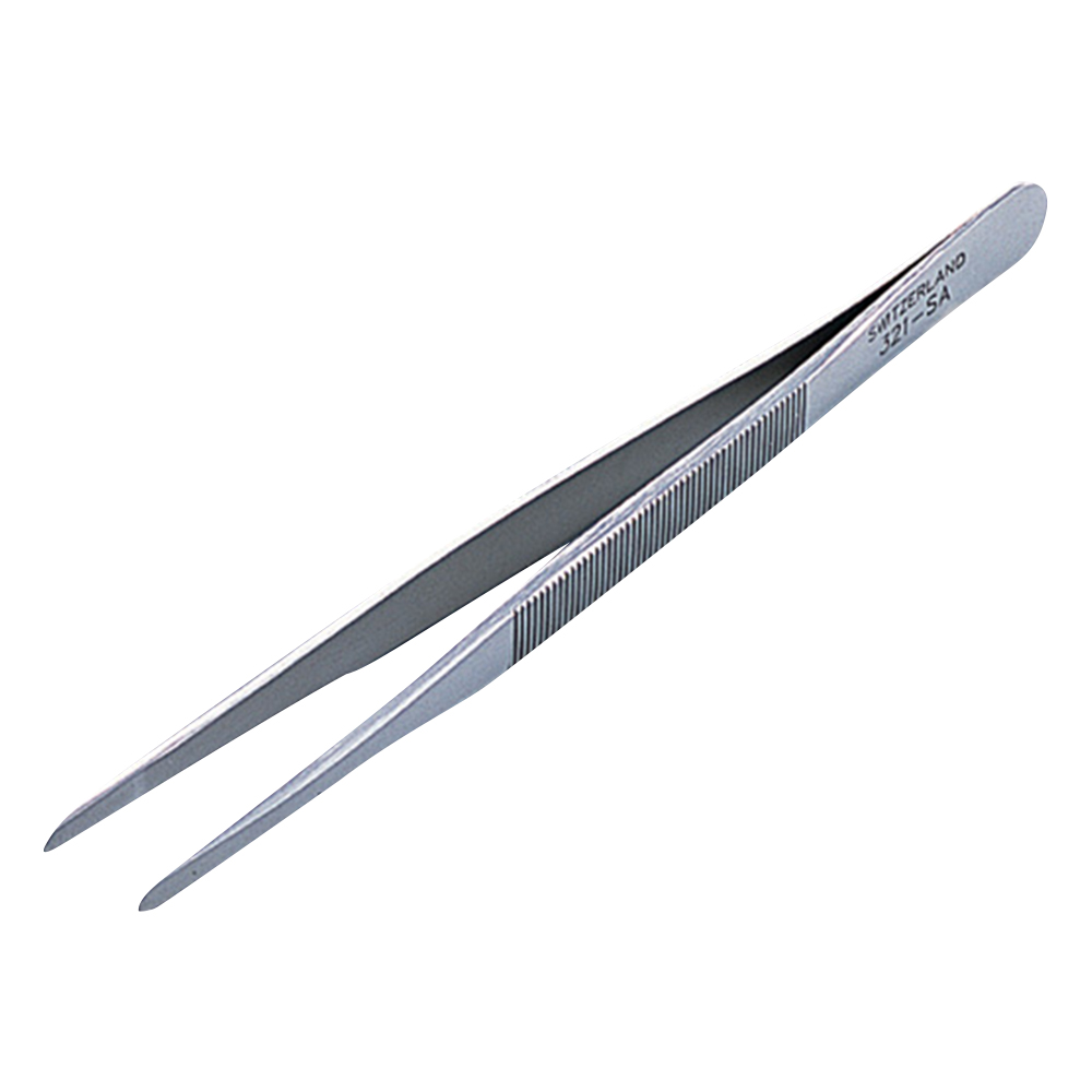 MEISTERピンセット　平　耐酸鋼（先端フラットタイプ）