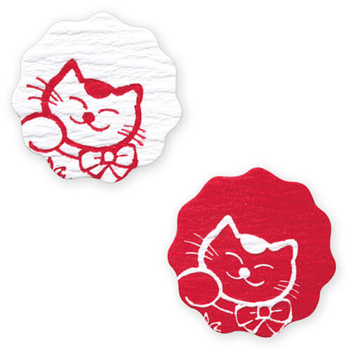 ギフトシール ちょこっと 猫 96片画像