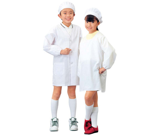学童給食衣割烹着型　SKV361　7号　5L画像
