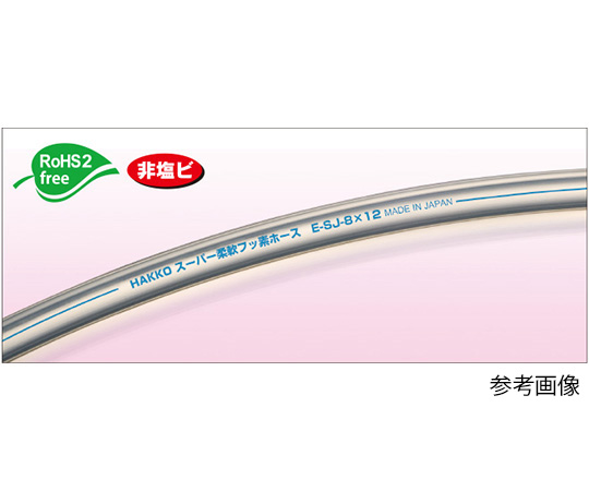 スーパー柔軟フッ素チューブ　2×4mm　カット　1～19m画像