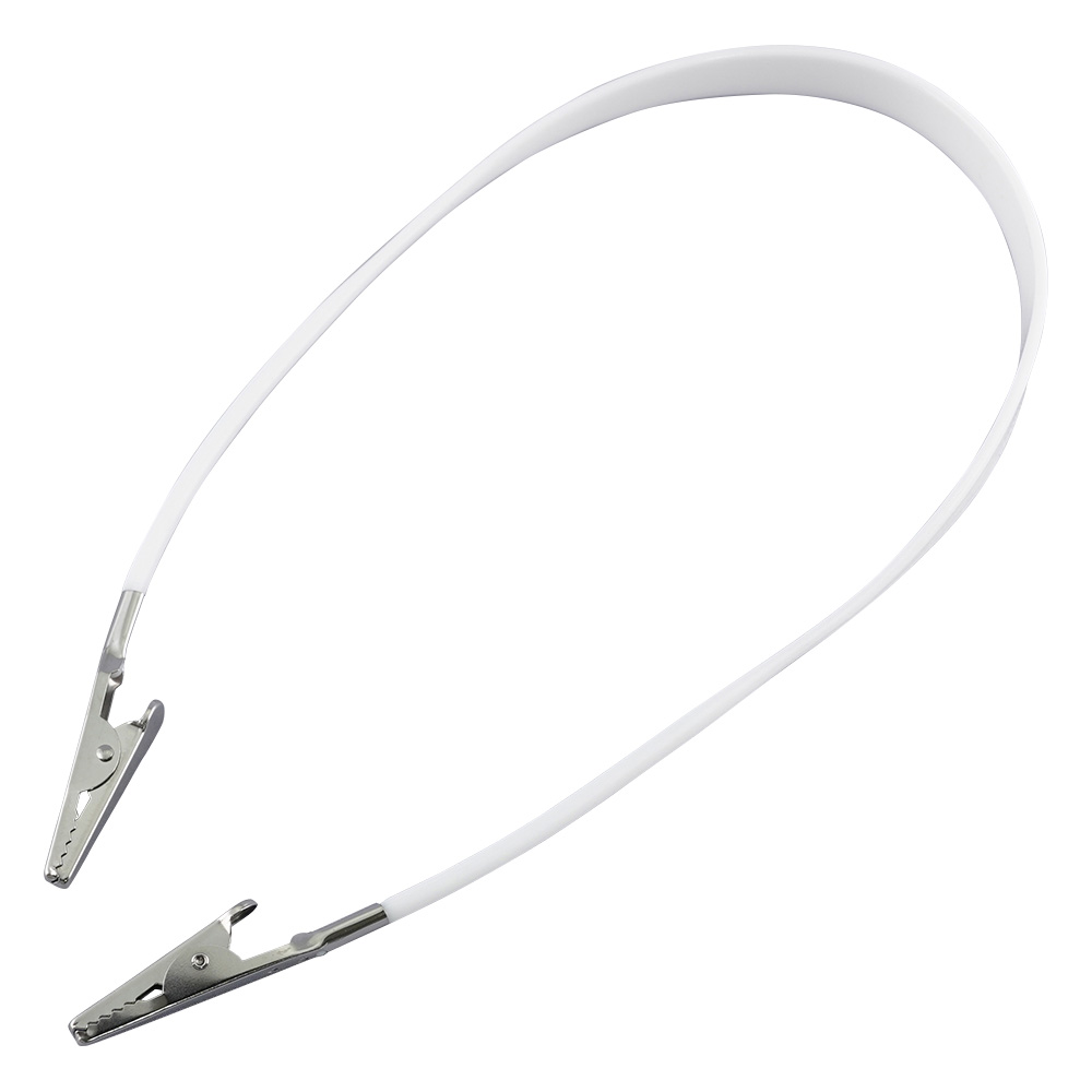 パステル紙エプロン用クリップ ホワイト （リセラ） 1セット（5本入）