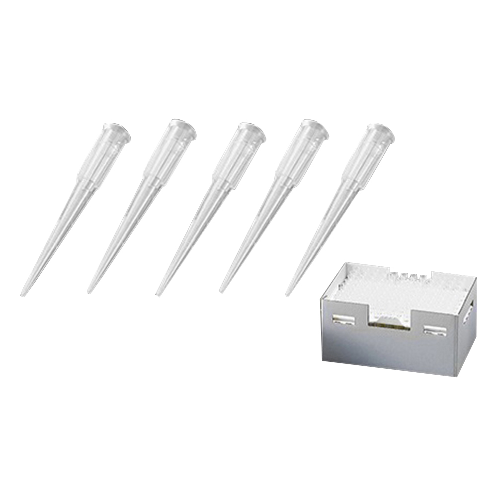 ビオラモサクラチップ（ラックパック用スペアプレート） 200μL ナチュラル（滅菌済）1箱（96本×10プレート入）画像