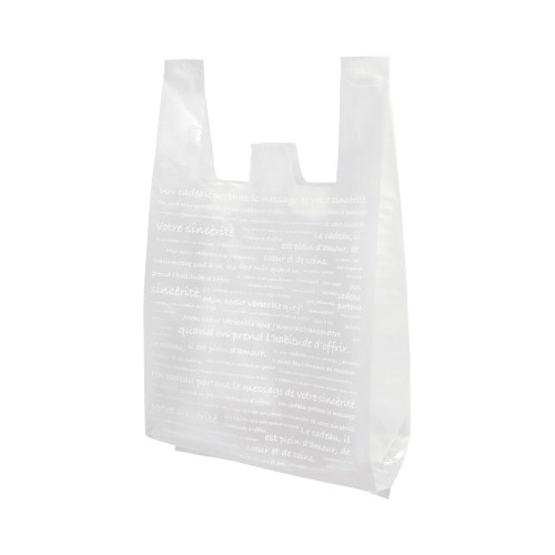 Ａフロスト　レジ袋ＳＳ２５ホワイト　１００枚画像