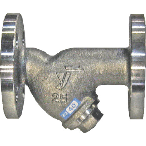 ｽﾃﾝﾚｽ製Y形ｽﾄﾚｰﾅ(80ﾒ) 50A 1台画像