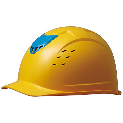 ABS製ﾍﾙﾒｯﾄ(通気孔･KP) SC-13 BV RA-KP ｲｴﾛｰ/ﾌﾞﾙｰ 1個画像