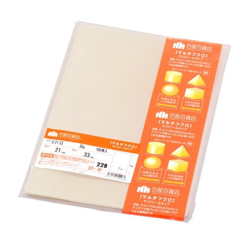 テープ無 OPP袋 32-7077 マルチフクロ S-21-33 100枚入 ササガワ画像