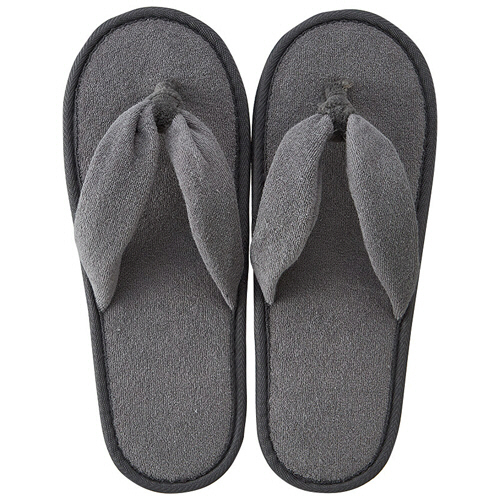 ﾃﾞｨｽﾎﾟｰｻﾞﾌﾞﾙｽﾘｯﾊﾟ 鼻緒ｽﾘｯﾊﾟ 27cm ｸﾞﾚｰ 1足画像