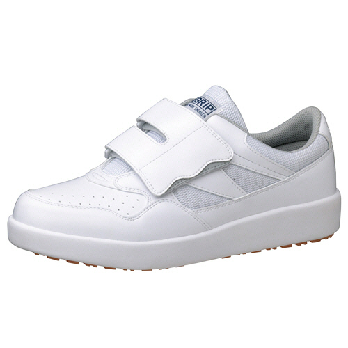 超耐滑軽量作業靴 ﾊｲｸﾞﾘｯﾌﾟ H-716N ﾎﾜｲﾄ 22.5cm 1足画像