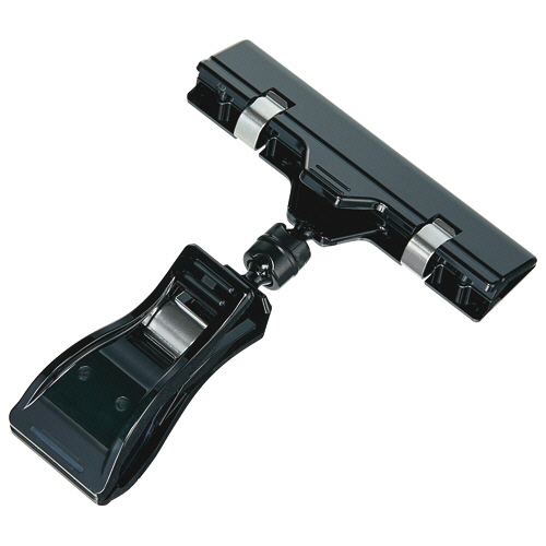 ｸﾘｯﾌﾟ&ｸﾘｯﾌﾟ W80×H104mm 黒 1ﾊﾟｯｸ(5個)画像