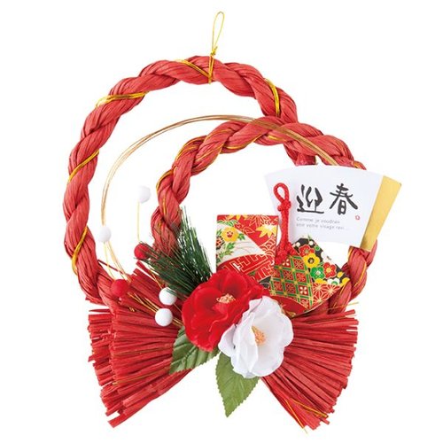 イベントグッズ 迎春シメ縄飾リ-5(3個) ヘッズ画像