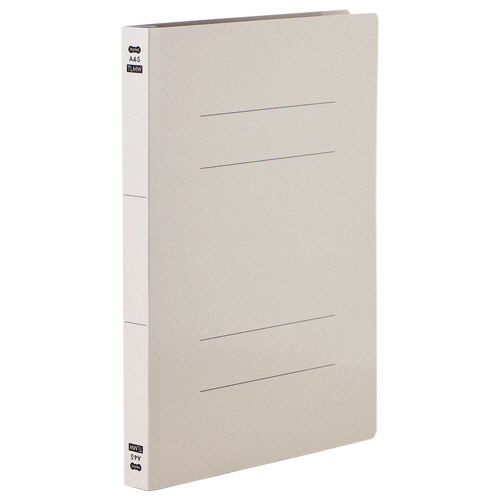 ﾌﾗｯﾄﾌｧｲﾙPPﾗﾐﾈｰﾄ表紙厚綴A4 250枚背28mm ｸﾞﾚｰ 1ｾｯﾄ(30冊:10冊×3ﾊﾟｯｸ)画像