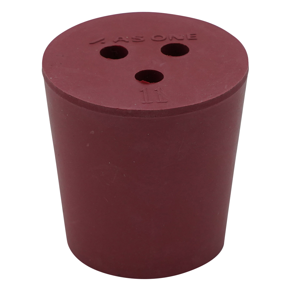 穴付き赤ゴム栓　1個入画像