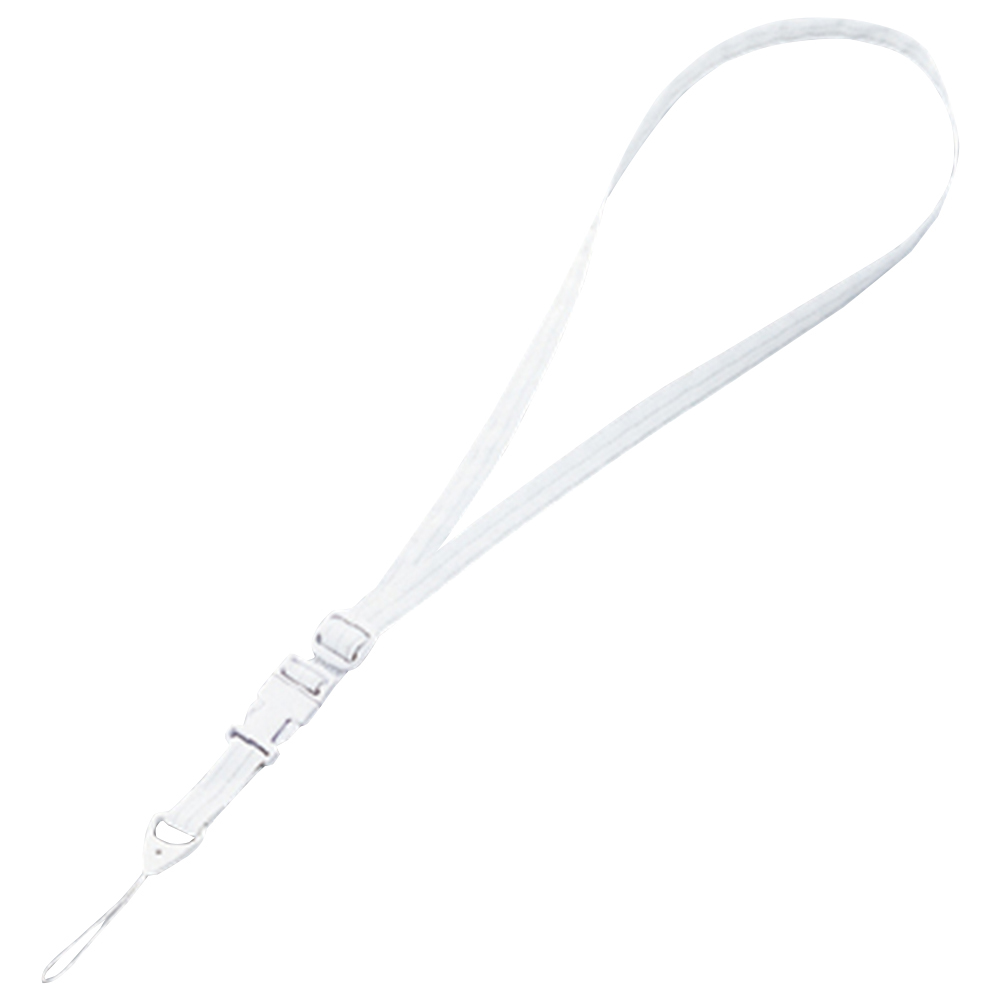 携帯ストラップ（クリーンルーム用）白画像