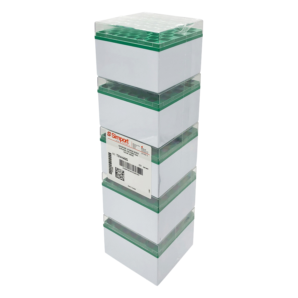 クライオストレージボックス　Cryostore（TM）　緑　5個入画像