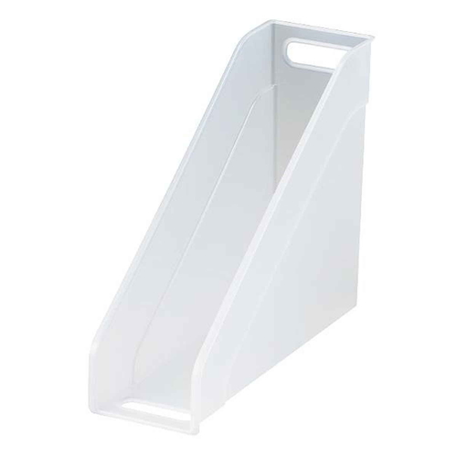 収納ケース 約 幅11×奥行32×高さ26cm ナチュラ ソートボックス スタンド squ＋ クリア画像