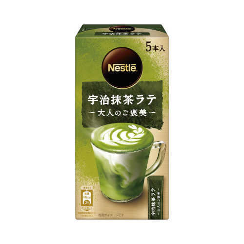 ネスレ大人のご褒美宇治抹茶ラテ５Ｐ×３画像
