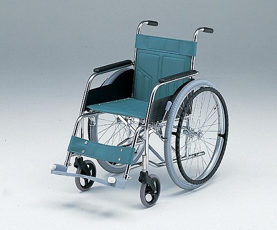 車椅子　(自走式/スチール製/スタンダードタイプ)画像