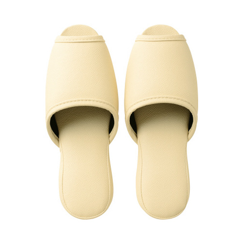 抗菌レザー調ビニールスリッパ　前空き　ＢＥＭ×４０画像