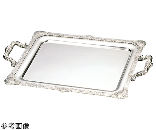 UK 18-8広渕角盆 18インチ（手付）