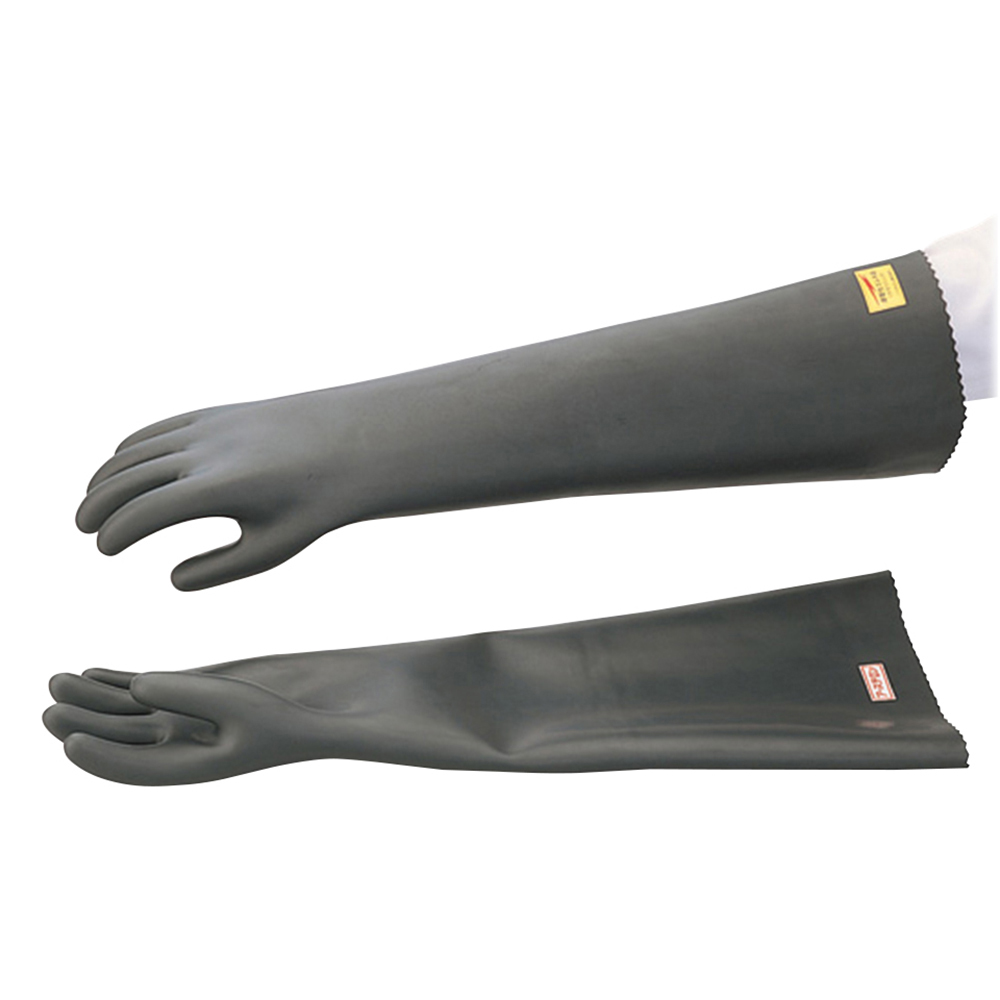 静電気用手袋　黒　アーステロン長