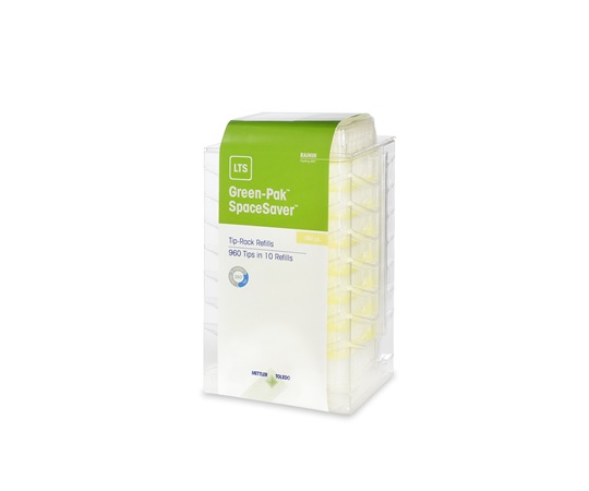 Green-Pak SpaceSaver 積み重ね式詰替チップ GPS-LTS-A-300µL-768/8 1個（96本×8段入）画像