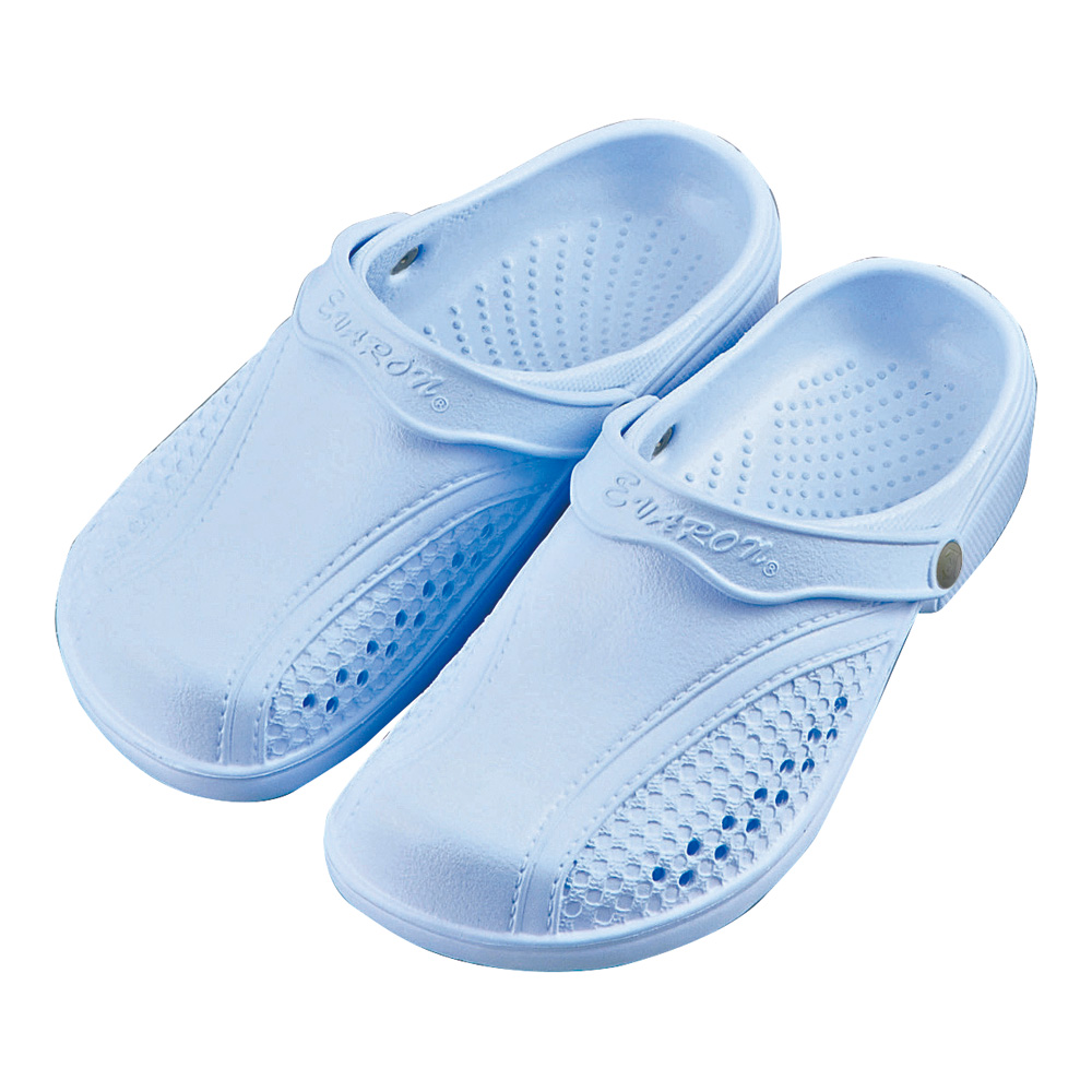 サンダル 女性用 サックス M画像