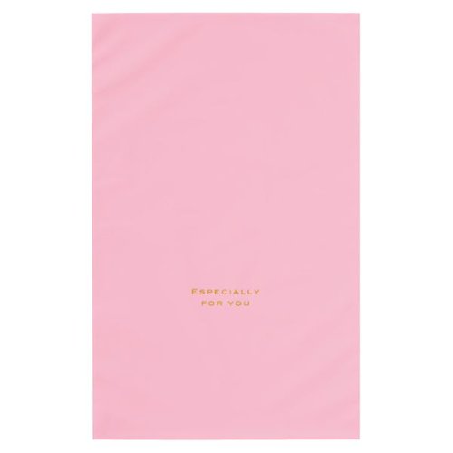ラッピング用品 梨地バッグピンク-M(50枚) ヘッズ画像