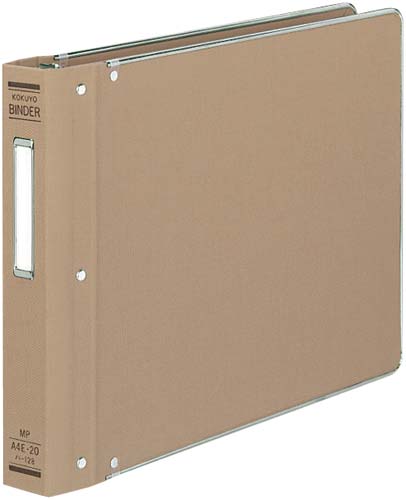 バインダーＭＰ　Ａ４横２００枚収容　総布貼　４冊画像