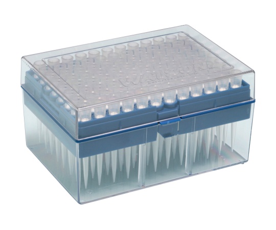 200μL フィルターチップ システムラック 滅菌 1箱（96本×10ラック入）画像