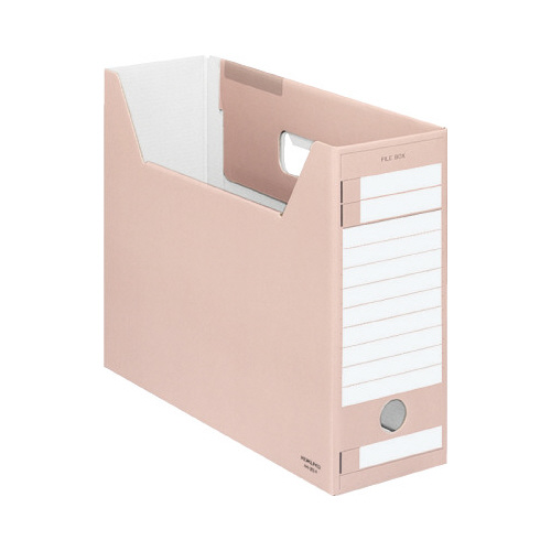 ファイルボックス－ＦＳ＜Ｅ＞Ａ４ジャスボックス　桃画像
