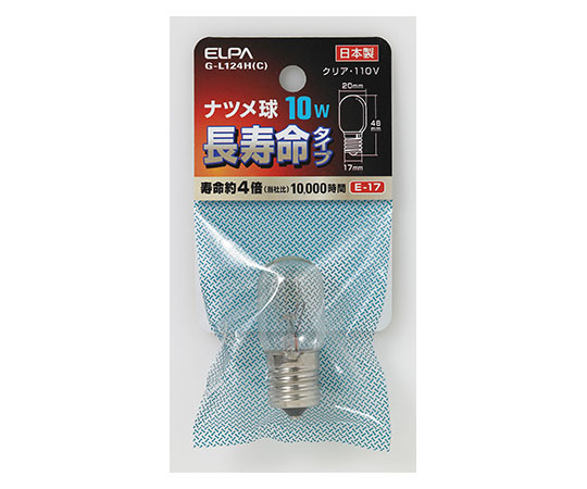 ナツメ球10WE17Cロング画像