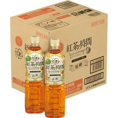 紅茶の時間ティーウィズオレンジ低糖９３０ｍｌ画像