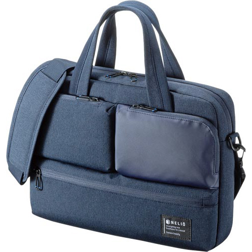 カジュアルＰＣバッグ　ネイビー