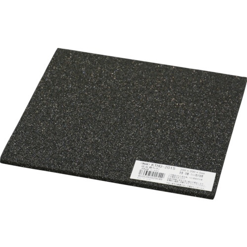 低反発ウレタンクッション　200mm×200mm　5t　黒　1枚画像