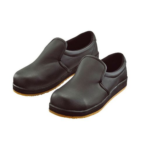 コックシューズ TY-301-240 厨房シューズ 兼用 黒 24.0cm 住商モンブラン画像