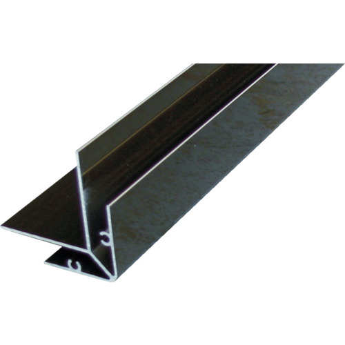 波板用ｺｰﾅ-見切(両) 2.4m ﾌﾞﾛﾝｽﾞ 1本画像