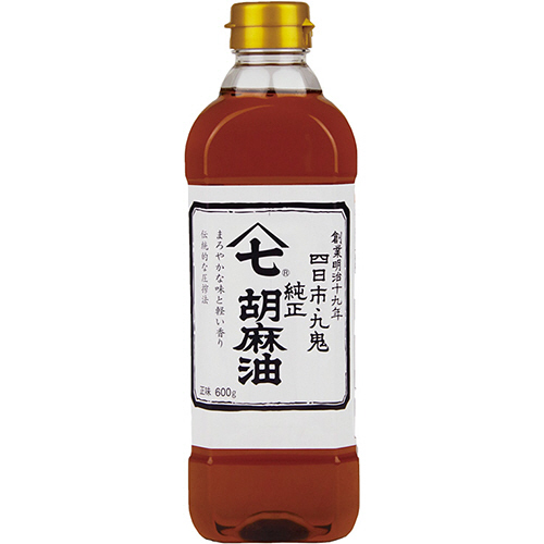 ﾔﾏｼﾁ純正胡麻油 600g 1本