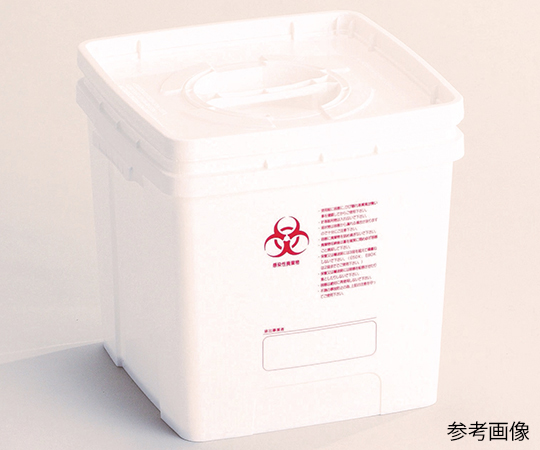 廃棄物容器　黄色印刷　10缶入り画像
