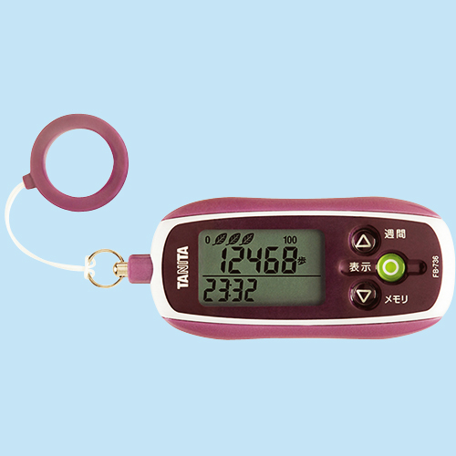 3Dｾﾝｻｰ搭載歩数計(防犯ﾌﾞｻﾞｰ付) ﾊﾟｰﾌﾟﾙ 1個