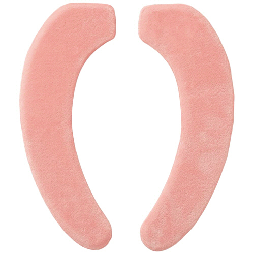 Petapon ふっくら便座ｼｰﾄ ﾎﾞｱﾀｲﾌﾟ ﾋﾟﾝｸ 1ﾊﾟｯｸ