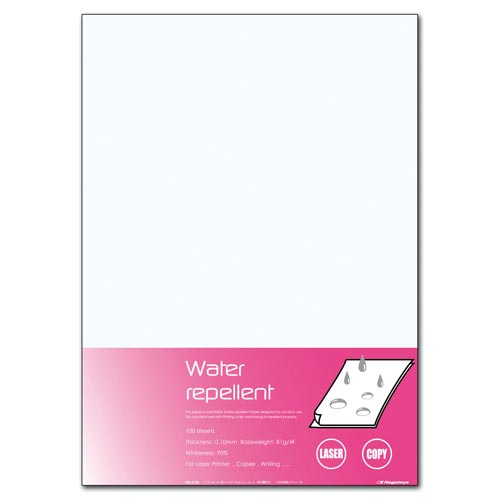 撥水紙ウォーターリペレント　Ａ３　中厚口　１００枚画像