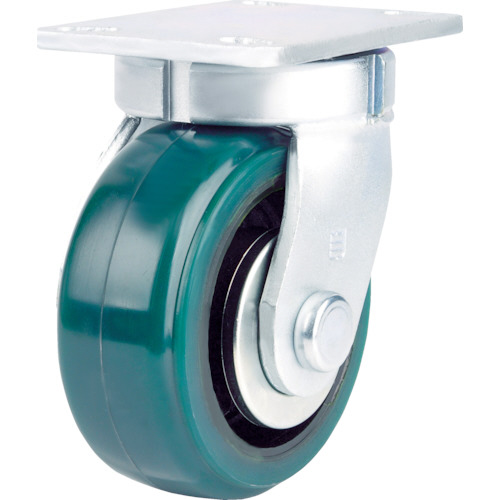 高重荷重用ｷｬｽﾀｰ 自在 耐熱ｳﾚﾀﾝ車100mm 1個画像