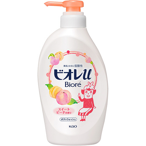 ﾋﾞｵﾚu ﾎﾞﾃﾞｨｳｫｯｼｭ ｽｲｰﾄﾋﾟｰﾁの香り 本体 480mL 1本画像