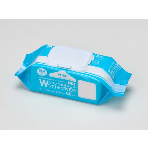 ハクゾウメディカル　ハクゾウ環境クロスＷブロックＮＥＯ　大判　１５０×３００ｍｍ　６０枚入画像