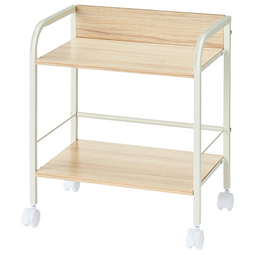 ｷｬｽﾀｰ付ﾘﾋﾞﾝｸﾞﾗｯｸ 2段 ﾅﾁｭﾗﾙﾒｲﾌﾟﾙ/ｱｲﾎﾞﾘｰ 1台